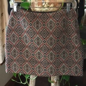 H&M mini skirt beautiful fabric